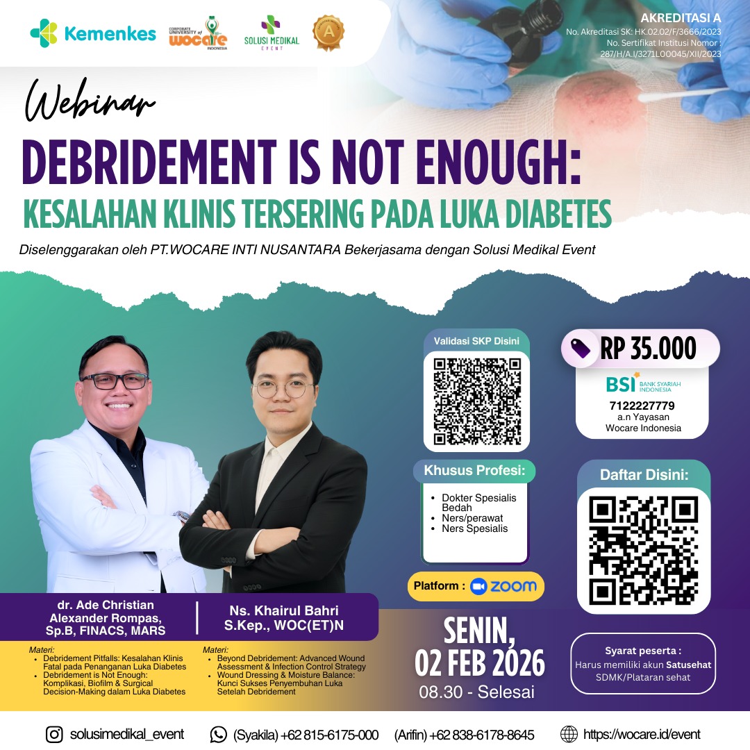 Debridement Is Not Enough: Kesalahan Klinis Tersering pada Luka Diabetes